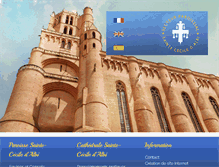 Tablet Screenshot of cathedrale-albi.com